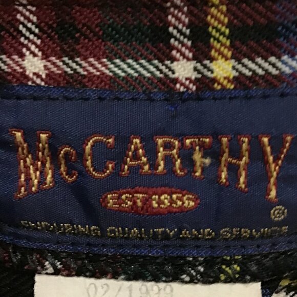Vintage R.J. McCarthy Black/Multicolour Plaid Kilt Size S - Picture 10 of 14